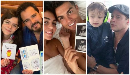 Cristiano Ronaldo, Luciano Camargo, Brad Pitt e outros famosos que são pais de gêmeos