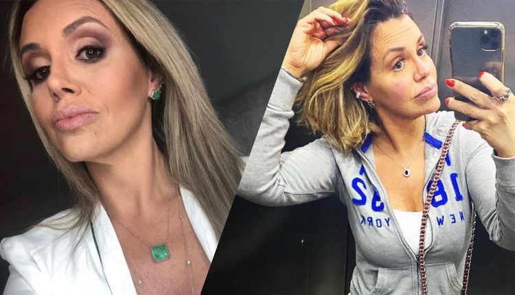 Renata Banhara diz que não fica pensando em tumor, e sim nos boletos. Fonte: Instagram Renata Banhara, filhos e tumor no cérebro