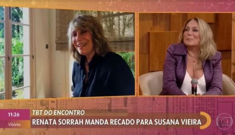 Susana Vieira, Encontro com Fátima, Globo