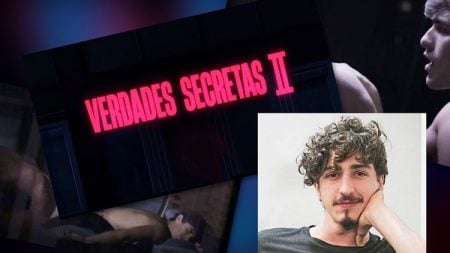 Johnny Massaro revela segredo de “beijo grego” em Verdades Secretas 2: “coragem”