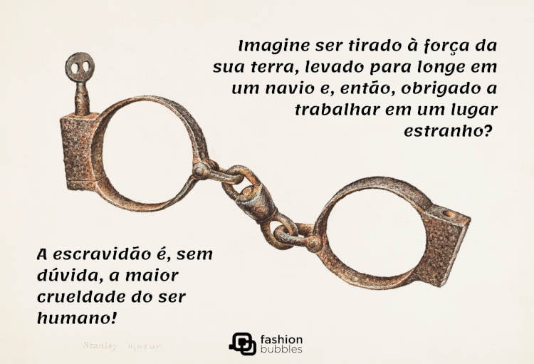 frase sobre escravidão no Brasil