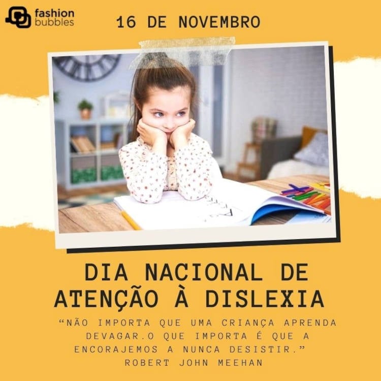 Dia Nacional de Atenção à Dislexia