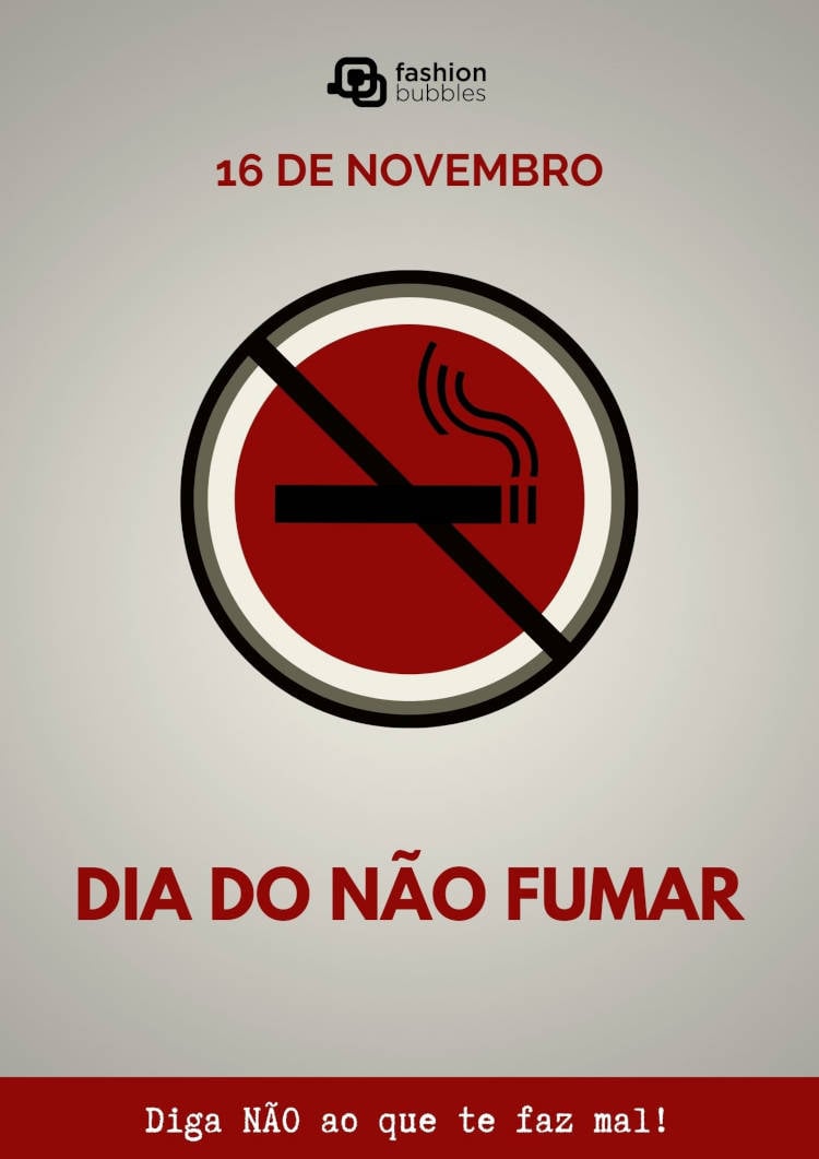 Dia do Não Fumar 16 de novembro
