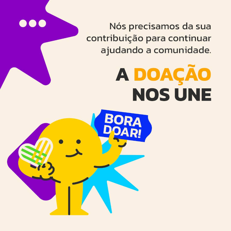 banner a doação nos une
