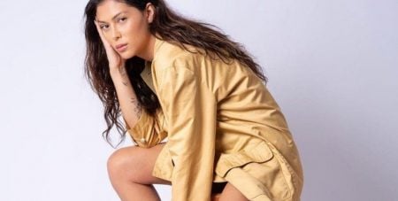 A Maia, atriz trans da Globo, desfila no SPFW para Meninos Rei