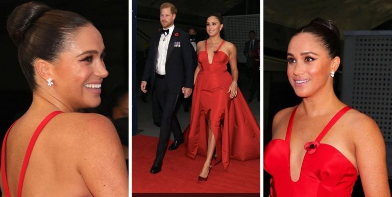 Flagrados! Meghan Markle e Príncipe Harry arrasam no “Salute To Freedom Gala 2021”