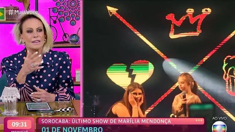 Ana Maria Braga, Marília Mendonça, Zezé Di Camargo, Mais Você
