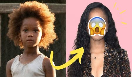 Foto da atriz Quvenzhané Wallis.