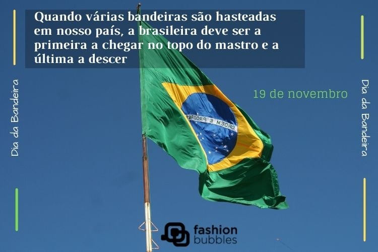 mastro bandeira do brasil