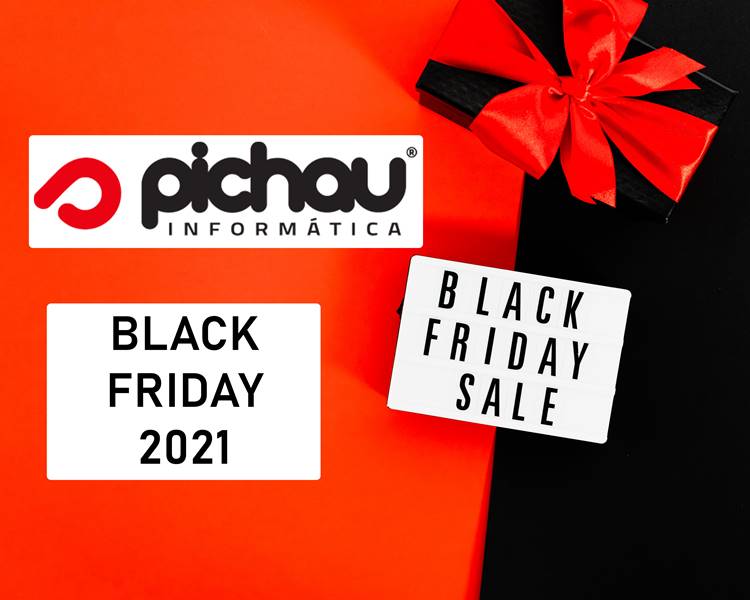 Foto com a logo da Pichau - Black Friday.
