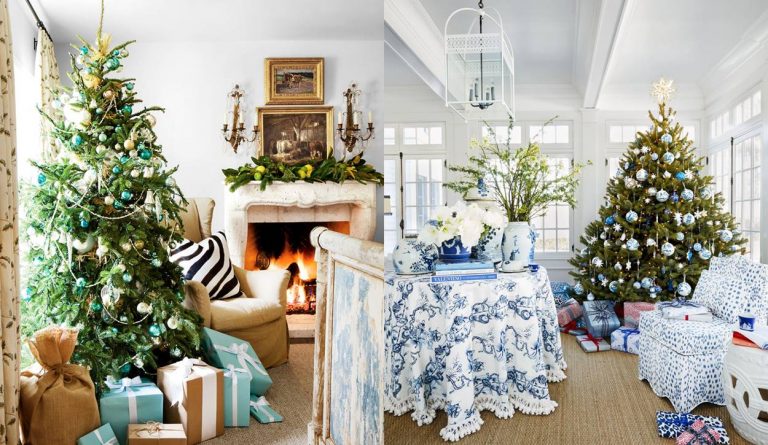 Foto de decorações natalinas lindas.
