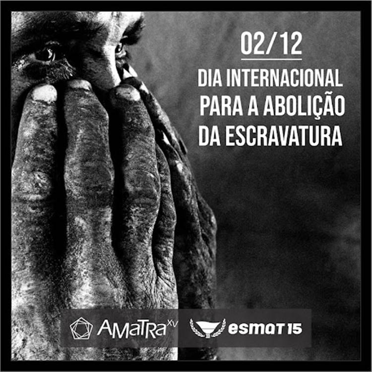 Foto sobre o Dia Internacional para a Abolição da Escravatura.