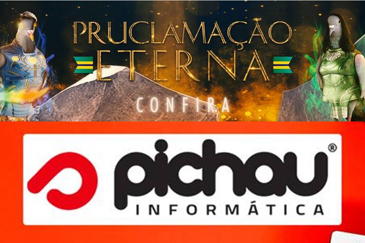 Foto com da promoção "Pruclamação Eterna" da Pichau.
