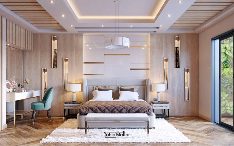 Quarto de luxo.