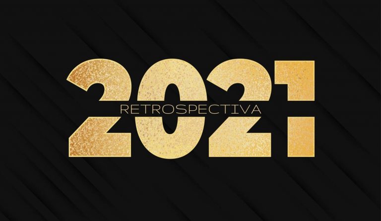 Foto com a frase "Retrospectiva 2021".