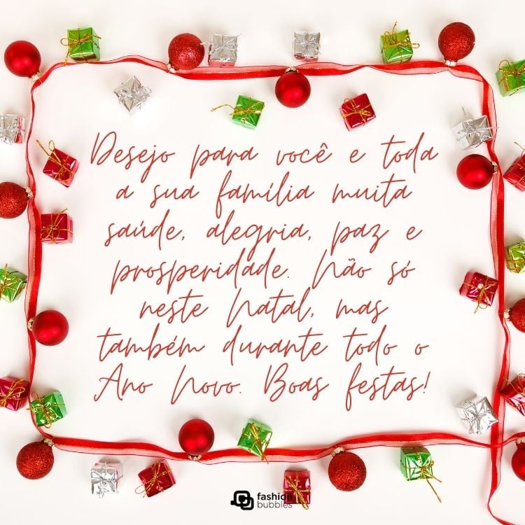 Mensagens de Natal: 105 frases para desejar boas festas | Fashion Bubbles