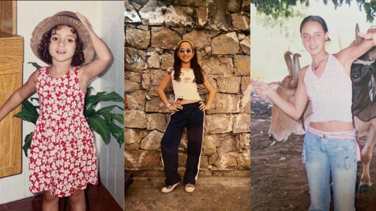 3 fotos de Aline Mineiro criança e adolescente Aline Mineiro criança e adolescente