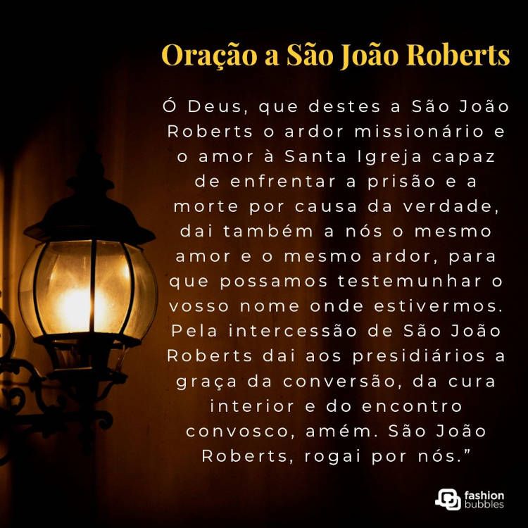 Oração de São João Roberts