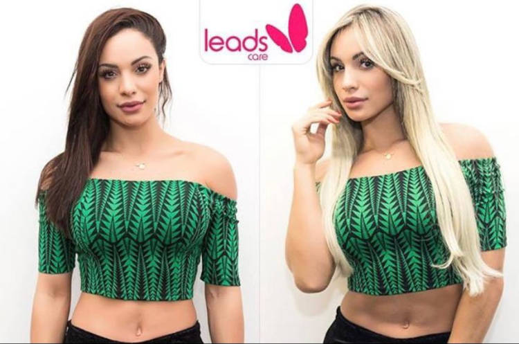 Aline Mineiro, do castanho ao loiro Aline Mineiro Loira