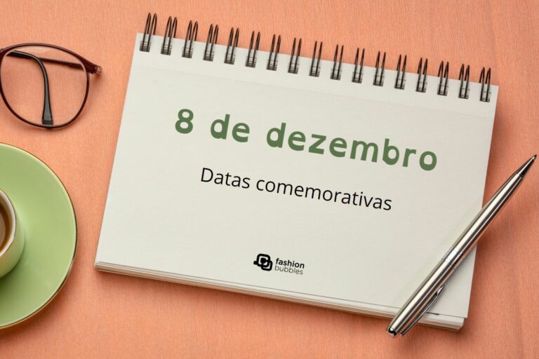 Foto de caderno com data 8 de dezembro.