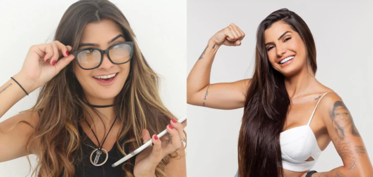 Marina Ferrari antes e depois