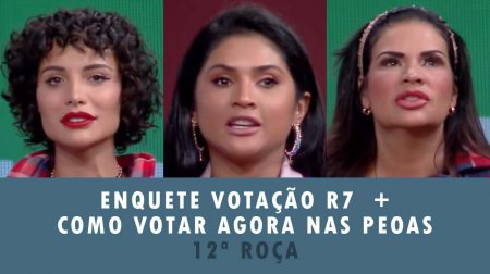 Enquete A Fazenda + Votação R7: como votar agora em Aline Mineiro, Mileide Mihaile ou Solange Gomes? (09/12)