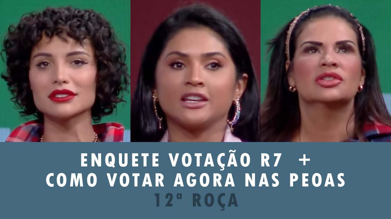 Como votar em Aline Mineiro, Mileide Mihaile e Solange Gomes na Enquete A Fazenda