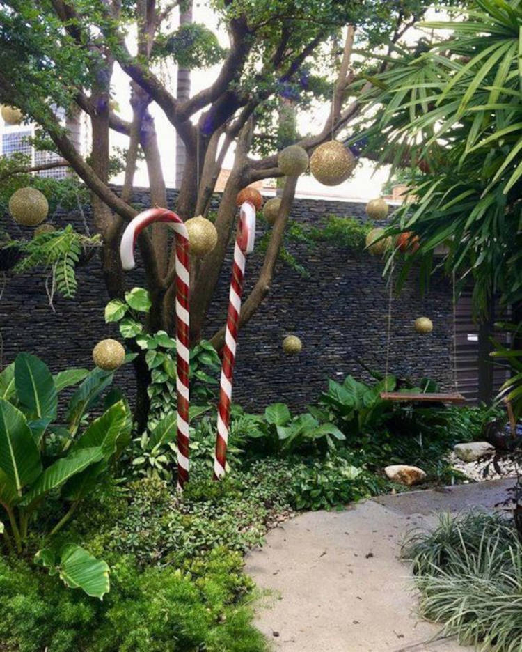 Decoração de natal para jardim: 23 ideias para decorar a fachada | Fashion  Bubbles