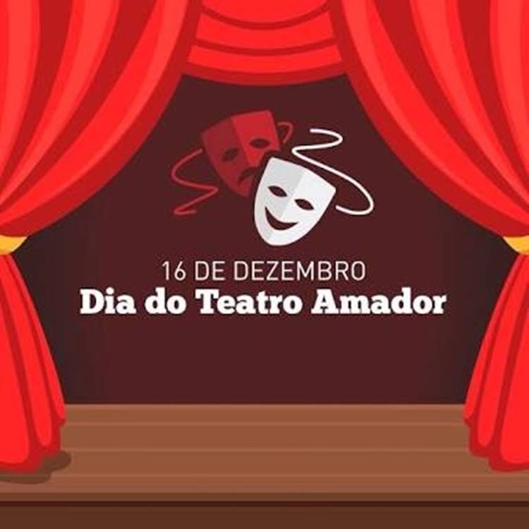 Foto sobre o Dia do Teatro Amador.