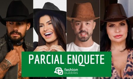 4 peões que estão na Enquete Fashion Bubbles Final A Fazenda