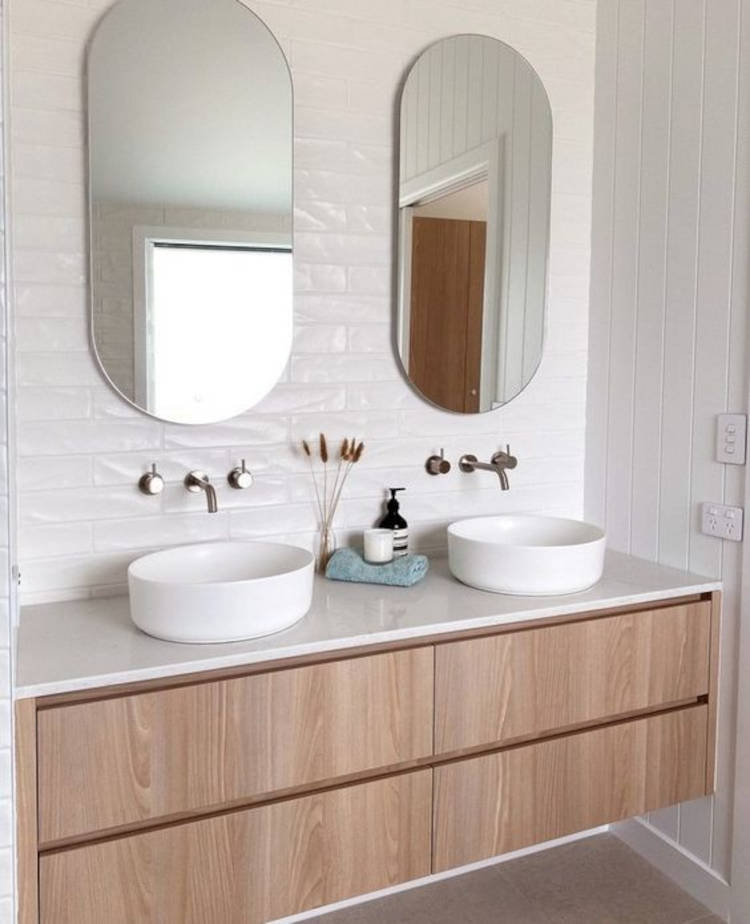 Decoração minimalista.