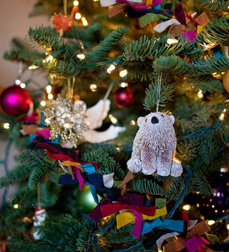 Foto de árvore de Natal - faça você mesmo decoração de natal.