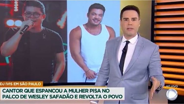 Luiz Bacci, Wesley Safadão, DJ Ivis, Cidade Alerta, Record TV