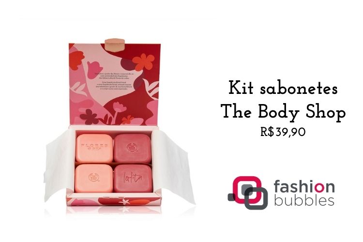 Kit Sabonetes Lolita e Flores de Lolita, da The Body Shop