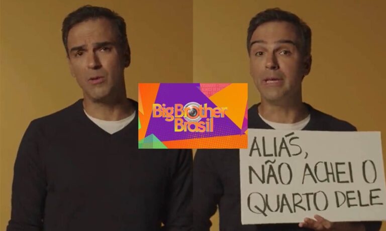 Tadeu Schmidt mostra spoilers do BBB 22