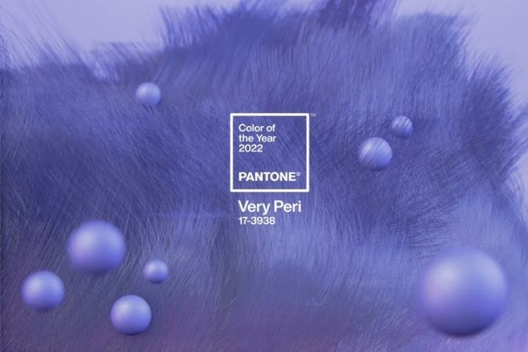 A cor Very Peri é a Cor do Ano da Pantone em 2022 A cor Very Peri é a Cor do Ano da Pantone em 2022
