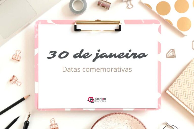 Foto de prancheta com a data 30 de janeiro escrita.