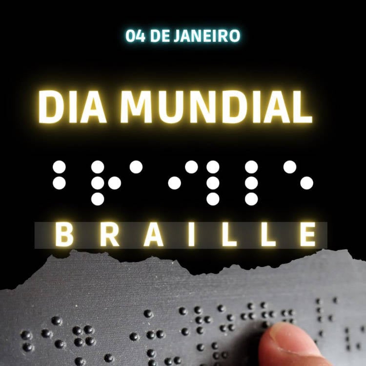Dia Mundial do Braile 4 de janeiro