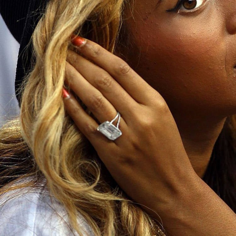 Anel de noivado Beyoncé