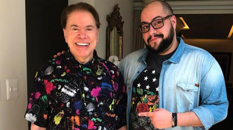 Silvio Santos e Tiago Abravanel (Fonte: Reprodução)