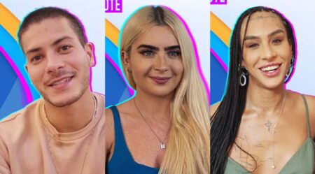 Arthur Aguiar, Jade Picon e Linn da Quebrada estão no BBB 22