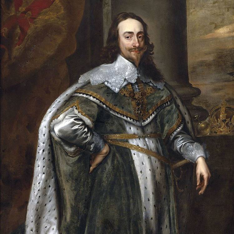 Foto de imagem de Carlos I da Inglaterra, data comemorativa de hoje.