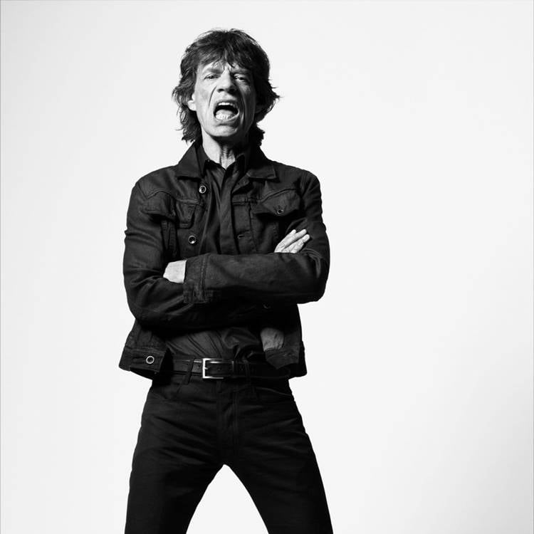 Foto de Mick Jagger.