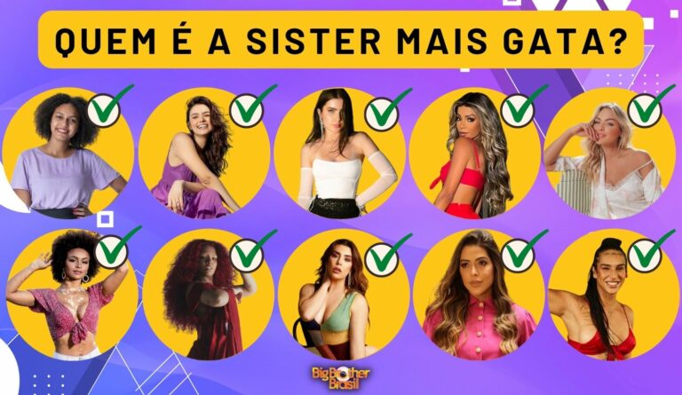 Foto com as sister do BBB 22.