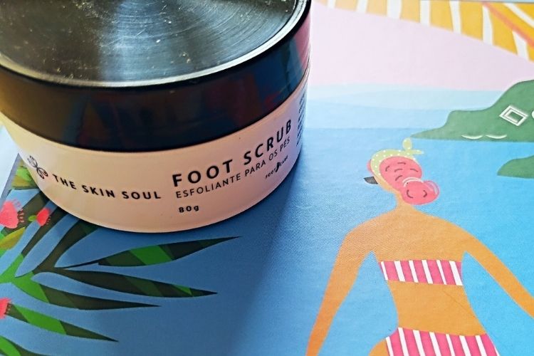 Esfoliante para os pés, da The Skin Soul Esfoliante para os pés, da The Skin Soul