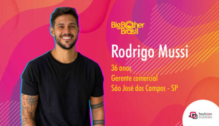 Quem é Rodrigo Mussi do BBB 22, time Pipoca?