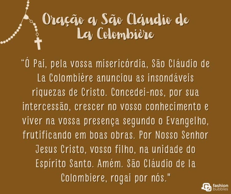 Oração a São Cláudio de La Colombière