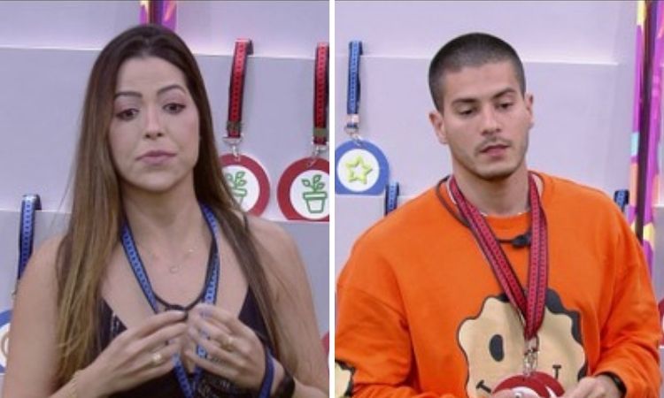 Laís dizendo que Arthur não é homem o suficiente Laís e Arthur