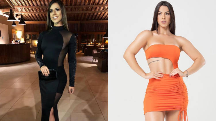 Larissa do BBB 22, antes e depois Antes e depois de Larissa Tomásia