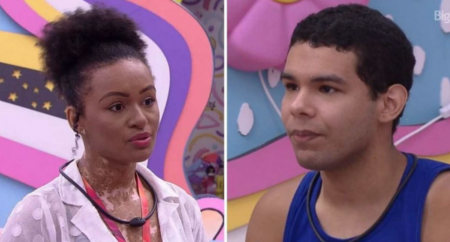 Natália e Vinicius do BBB 22